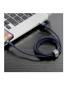 Kabel Baseus Cafule CALKLF-BV3 (USB - Lightning ; 1m; kolor granatowy) - nr 7