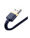 Kabel Baseus cafule CALKLF-CV3 (USB - Lightning ; 2m; kolor granatowy) - nr 10