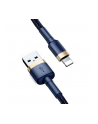 Kabel Baseus cafule CALKLF-CV3 (USB - Lightning ; 2m; kolor granatowy) - nr 2