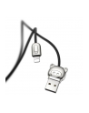 Kabel Baseus Rapid CAMLT-PG01 (USB - Lightning  Micro USB  USB typu C ; 1 2m; kolor czarny) - nr 4