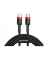 Kabel Baseus Cafule CATKLF-G91 (USB typu C - USB typu C ; 1m; kolor czarny) - nr 16
