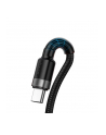 Kabel Baseus cafule CATKLF-PG1 (USB - USB typu C ; 1m; kolor szaro-czarny) - nr 6