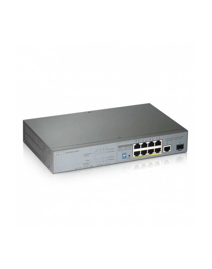 Switch PoE ZyXEL GS1300-10HP-EU0101F (8x 10/100/1000Mbps) główny