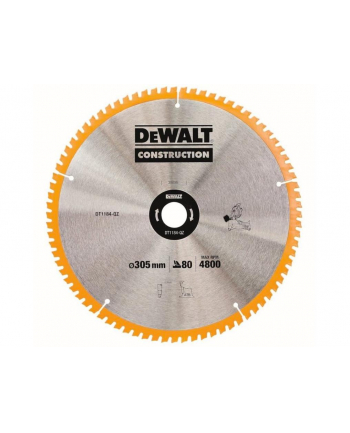 Tarcza do pilarek stacjonarnych DT1184-QZ DEWALT