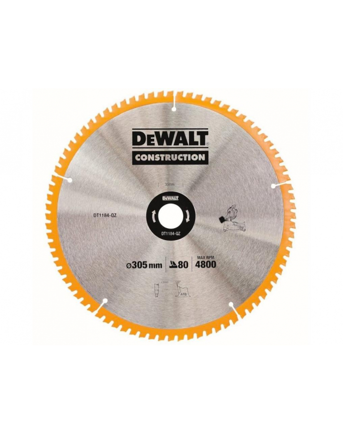 Tarcza do pilarek stacjonarnych DT1184-QZ DEWALT główny