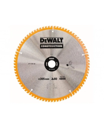 Tarcza do pilarek stacjonarnych DT1184-QZ DEWALT