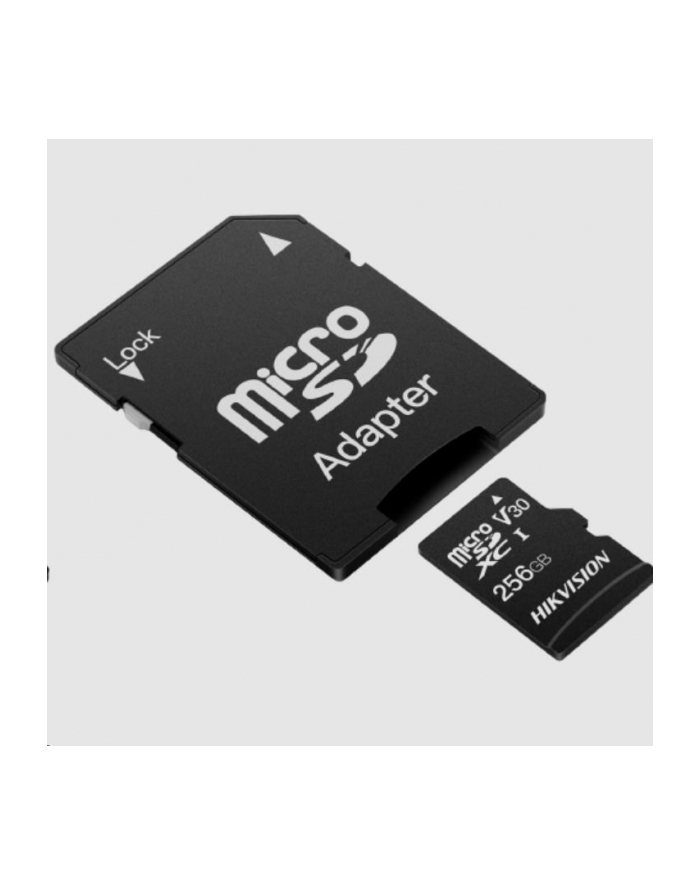Karta pamięci MicroSDHC HIKVISION HS-TF-C1(STD) 8GB 45/10 MB/s Class 10 U1 + adapter główny