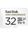 Karta pamięci MicroSDHC SanDisk High Endurance 32GB 100/40 MB/s A1 Class 10 V30 UHS-I U3 + adapter - nr 2