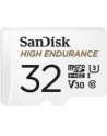 Karta pamięci MicroSDHC SanDisk High Endurance 32GB 100/40 MB/s A1 Class 10 V30 UHS-I U3 + adapter - nr 32
