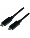 Kabel USB 3.2 Gen2x1 LogiLink CU0129 USB-C - USB-C, M/M, czarny, 1m - nr 8