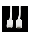 Kabel USB 3.2 Gen2x1 LogiLink CU0130  USB-C - USB-C, M/M, biały, 0,5m - nr 2