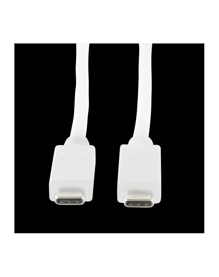 Kabel USB 3.2 Gen2x1 LogiLink CU0130  USB-C - USB-C, M/M, biały, 0,5m główny