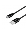 Kabel USB 2.0 LogiLink CU0139 USB A - USB-C, M/M, czarny, 0,3m - nr 12