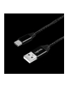 Kabel USB 2.0 LogiLink CU0139 USB A - USB-C, M/M, czarny, 0,3m - nr 1