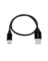 Kabel USB 2.0 LogiLink CU0139 USB A - USB-C, M/M, czarny, 0,3m - nr 4