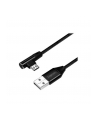 Kabel USB 2.0 LogiLink CU0141 USB A - micro USB B, M/M, kątowy, czarny 0,3m - nr 11