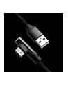 Kabel USB 2.0 LogiLink CU0141 USB A - micro USB B, M/M, kątowy, czarny 0,3m - nr 2
