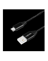 Kabel USB 2.0 LogiLink CU0143 USB A - micro USB B, M/M, czarny 0,3m - nr 1