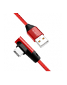 Kabel USB 2.0 LogiLink CU0145 USB A - USB-C, M/M, kątowy, czerwony, 0,3m - nr 11