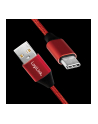 Kabel USB 2.0 LogiLink CU0147 USB A - USB-C, M/M, czerwony, 0,3m - nr 12