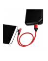 Kabel USB 2.0 LogiLink CU0150 USB A - micro USB B, M/M, kątowy, czerwony 1m - nr 11
