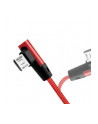 Kabel USB 2.0 LogiLink CU0150 USB A - micro USB B, M/M, kątowy, czerwony 1m - nr 17