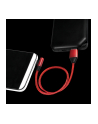 Kabel USB 2.0 LogiLink CU0150 USB A - micro USB B, M/M, kątowy, czerwony 1m - nr 1