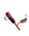 Kabel USB 2.0 LogiLink CU0150 USB A - micro USB B, M/M, kątowy, czerwony 1m - nr 9