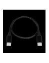 Kabel USB 2.0 LogiLink CU0153 USB-C - USB-C, M/M, czarny, 0,3m - nr 1