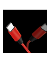 Kabel USB 2.0 LogiLink CU0155 USB-C - USB-C, M/M, czerwony, 0,3m - nr 13