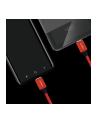 Kabel USB 2.0 LogiLink CU0155 USB-C - USB-C, M/M, czerwony, 0,3m - nr 14