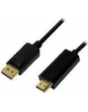 Kabel adapter LogiLink CV0128 DisplayPort 1.2 - HDMI 1.4, 3m - nr 11