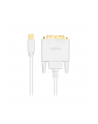 Kabel adapter LogiLink CV0137 Mini DisplayPort - DVI, biały, 1,8m - nr 5