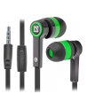 Słuchawki z mikrofonem Defender PULSE 420 douszne 4-pin czarno-zielone - nr 1