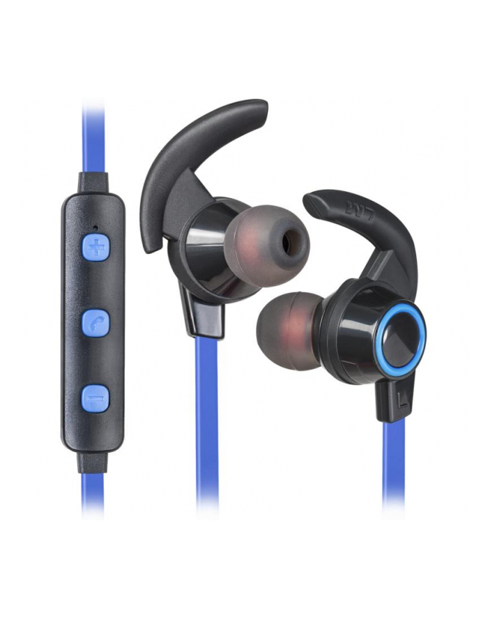 Słuchawki z mikrofonem Defender OUTFIT B725 Bluetooth douszne czarno-niebieskie główny