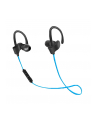 Słuchawki z mikrofonem Esperanza EH188B Douszne Bluetooth Sportowe czarno-niebieski - nr 1