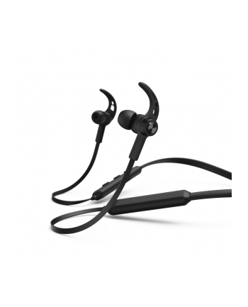 HAMA POLSKA Słuchawki z mikrofonem Hama Bluetooth ''Connect Neck'' dokanałowe czarne