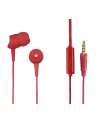 HAMA POLSKA Słuchawki z mikrofonem Hama BASIC4PHONE douszne czerwone - nr 1