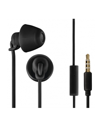 Słuchawki douszne z mikrofonem Thomson EAR3008 Piccolino czarne