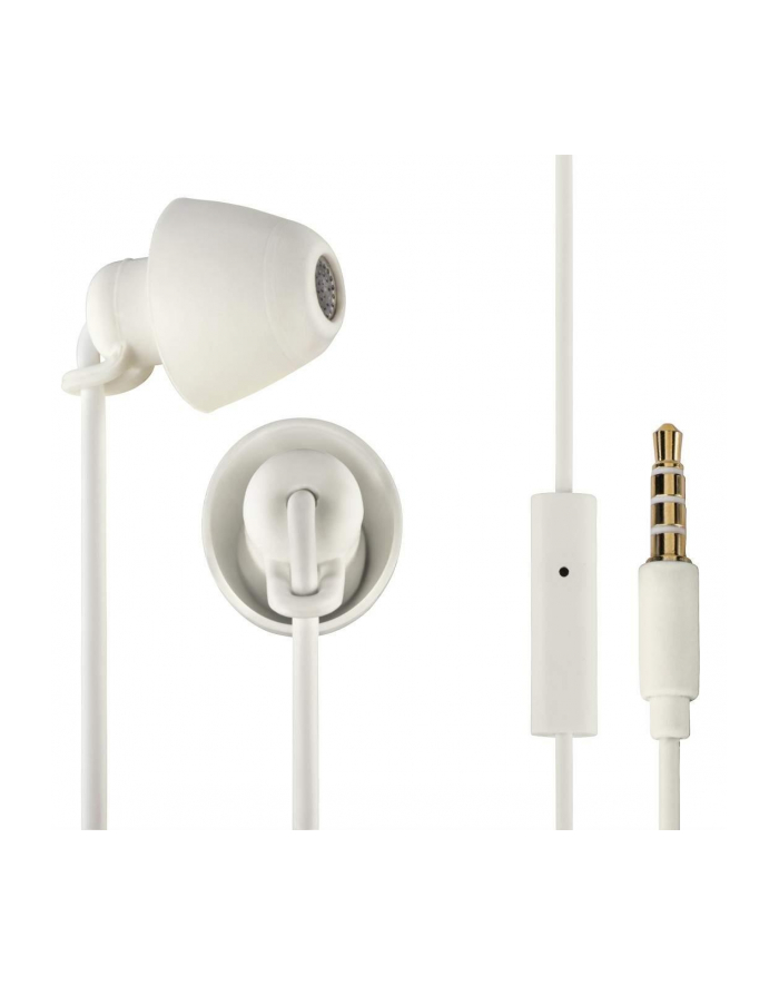 Słuchawki douszne z mikrofonem Thomson EAR3008 Piccolino białe główny
