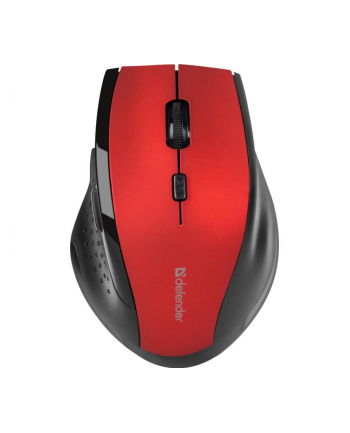 Mysz bezprzewodowa Defender ACCURA MM-365 optyczna 1600dpi 6P czerwona