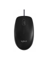 Mysz przewodowa Logitech B100 OEM optyczna czarna – uszkodzone opakowanie - nr 16