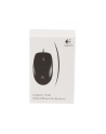 Mysz przewodowa Logitech B100 OEM optyczna czarna – uszkodzone opakowanie - nr 22