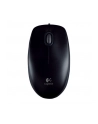 Mysz przewodowa Logitech B100 OEM optyczna czarna – uszkodzone opakowanie - nr 23