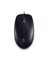 Mysz przewodowa Logitech B100 OEM optyczna czarna – uszkodzone opakowanie - nr 26