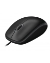Mysz przewodowa Logitech B100 OEM optyczna czarna – uszkodzone opakowanie - nr 34