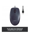 Mysz przewodowa Logitech B100 OEM optyczna czarna – uszkodzone opakowanie - nr 38