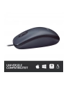 Mysz przewodowa Logitech B100 OEM optyczna czarna – uszkodzone opakowanie - nr 39