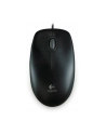 Mysz przewodowa Logitech B100 OEM optyczna czarna – uszkodzone opakowanie - nr 47