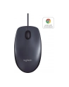 Mysz przewodowa Logitech B100 OEM optyczna czarna – uszkodzone opakowanie - nr 63